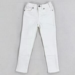 J Crew Crewcuts Jean Girls Colored Runaround Skinny Size 5 White